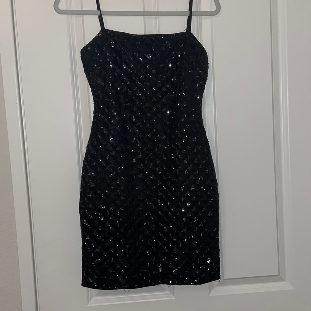 Black dress with